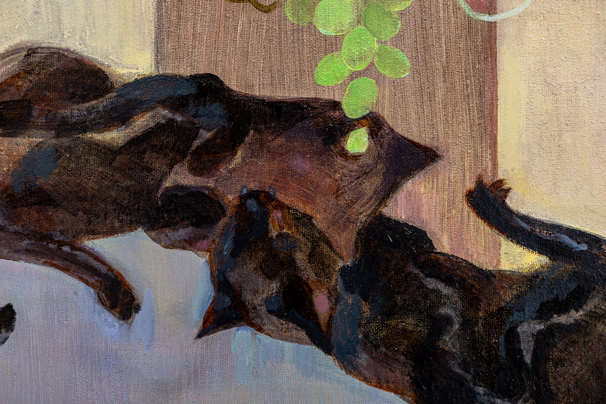Michelle Tsang Yeuk Suet《sour grapes over flighting cats》