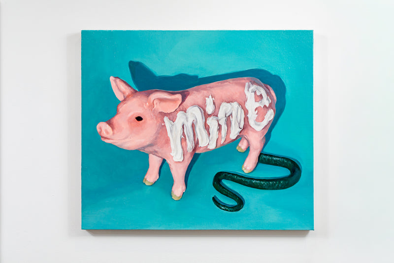 友岡 優｜Yu Tomooka《my pig with snake #2》