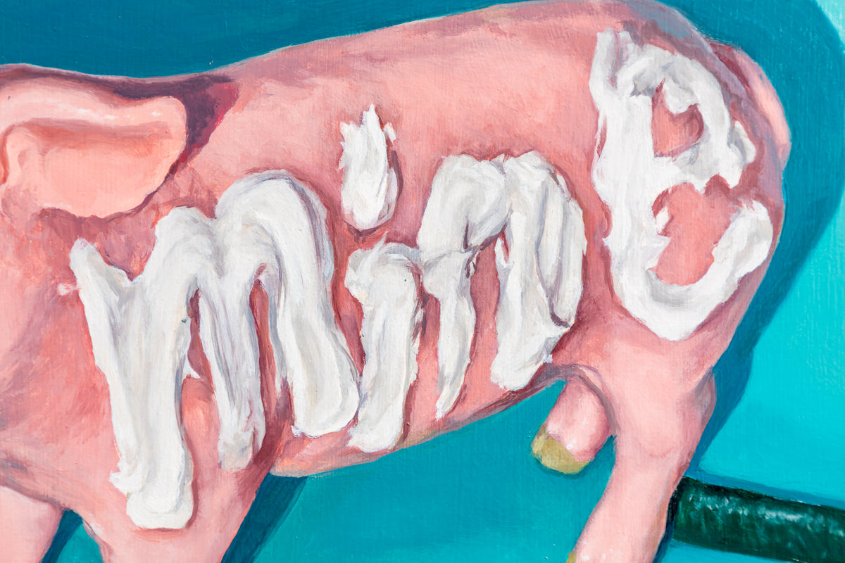 友岡 優｜Yu Tomooka《my pig with snake #2》