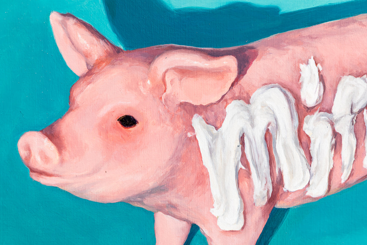 友岡 優｜Yu Tomooka《my pig with snake #2》