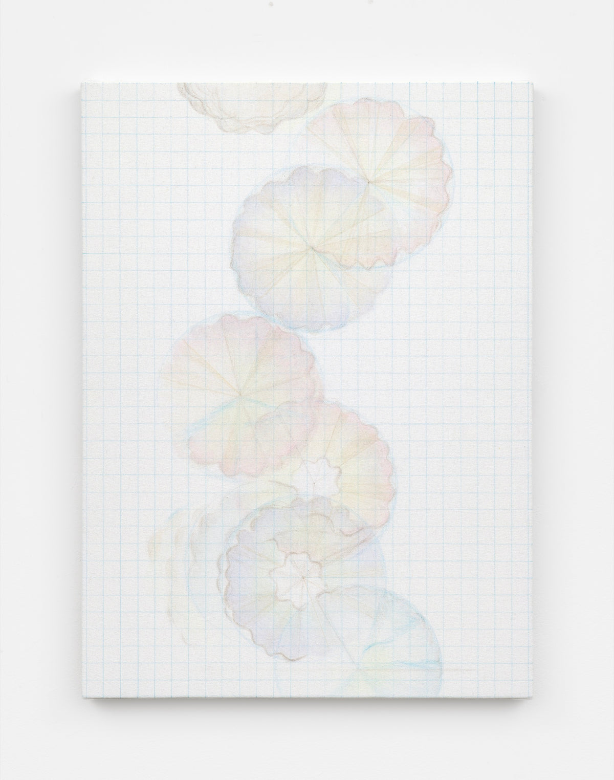スヨン｜Suyeont 《Days Unfolding》 / 455×334mm / Acrylic on cotton