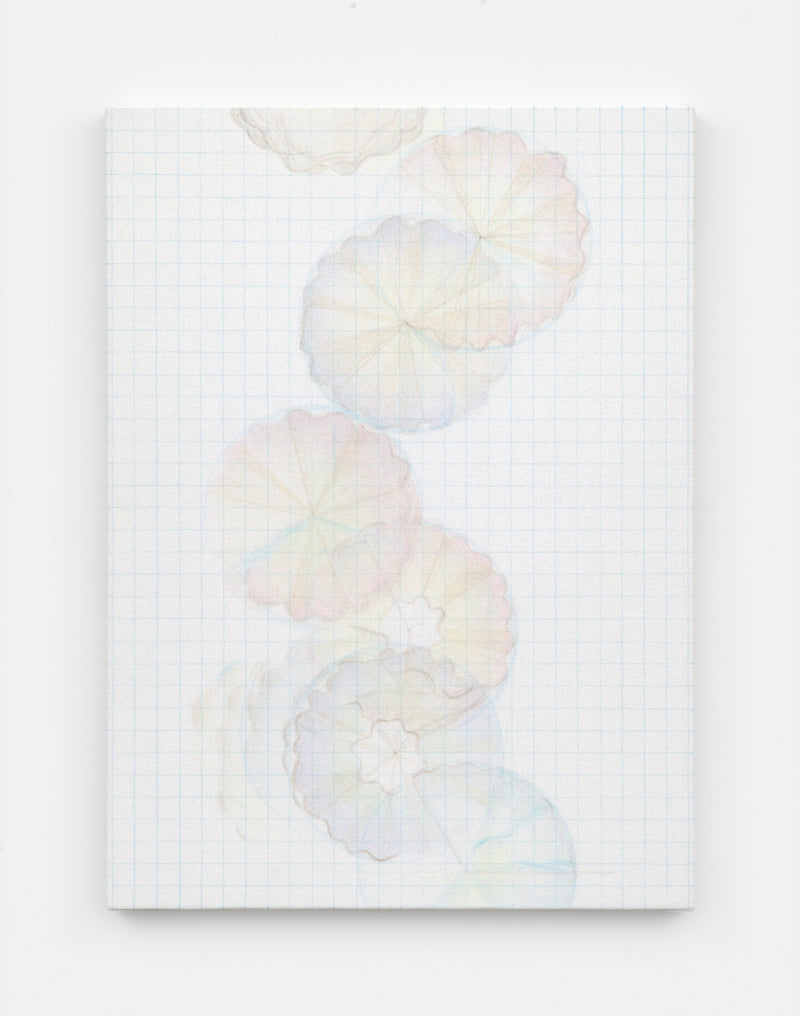 スヨン｜Suyeont 《Days Unfolding》 / 455×334mm / Acrylic on cotton