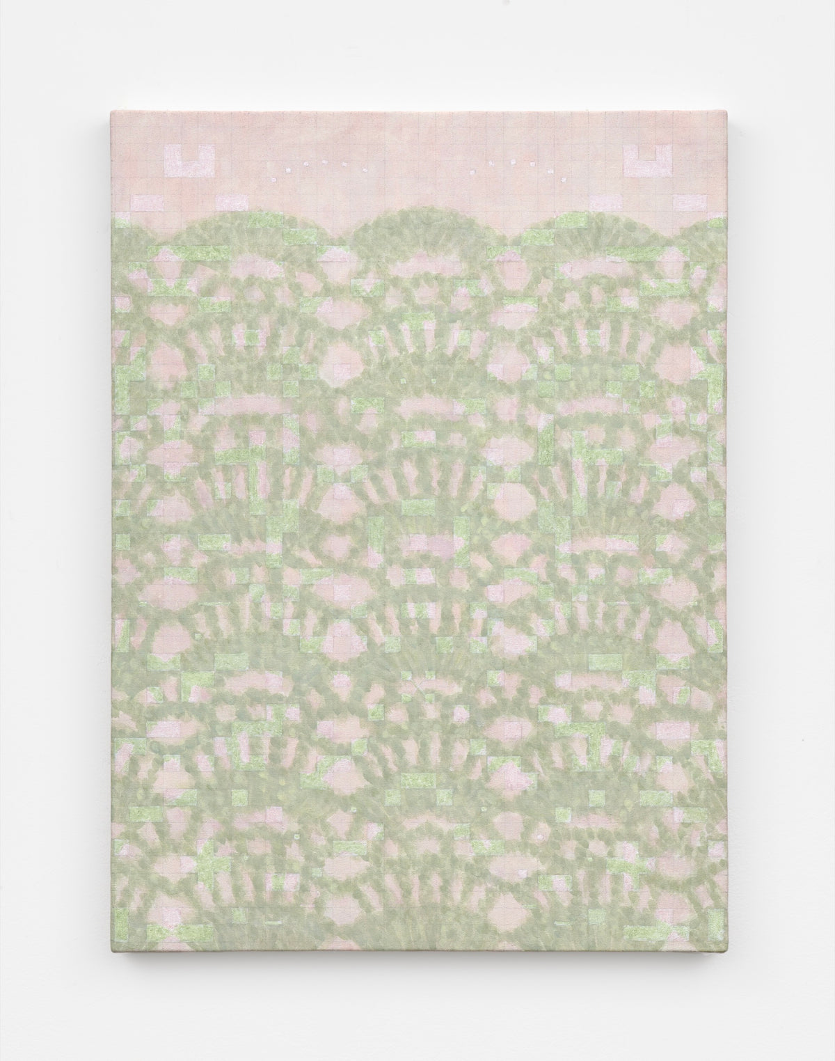 スヨン｜Suyeont 《Moiré》 / 455×334mm / Acrylic on cotton
