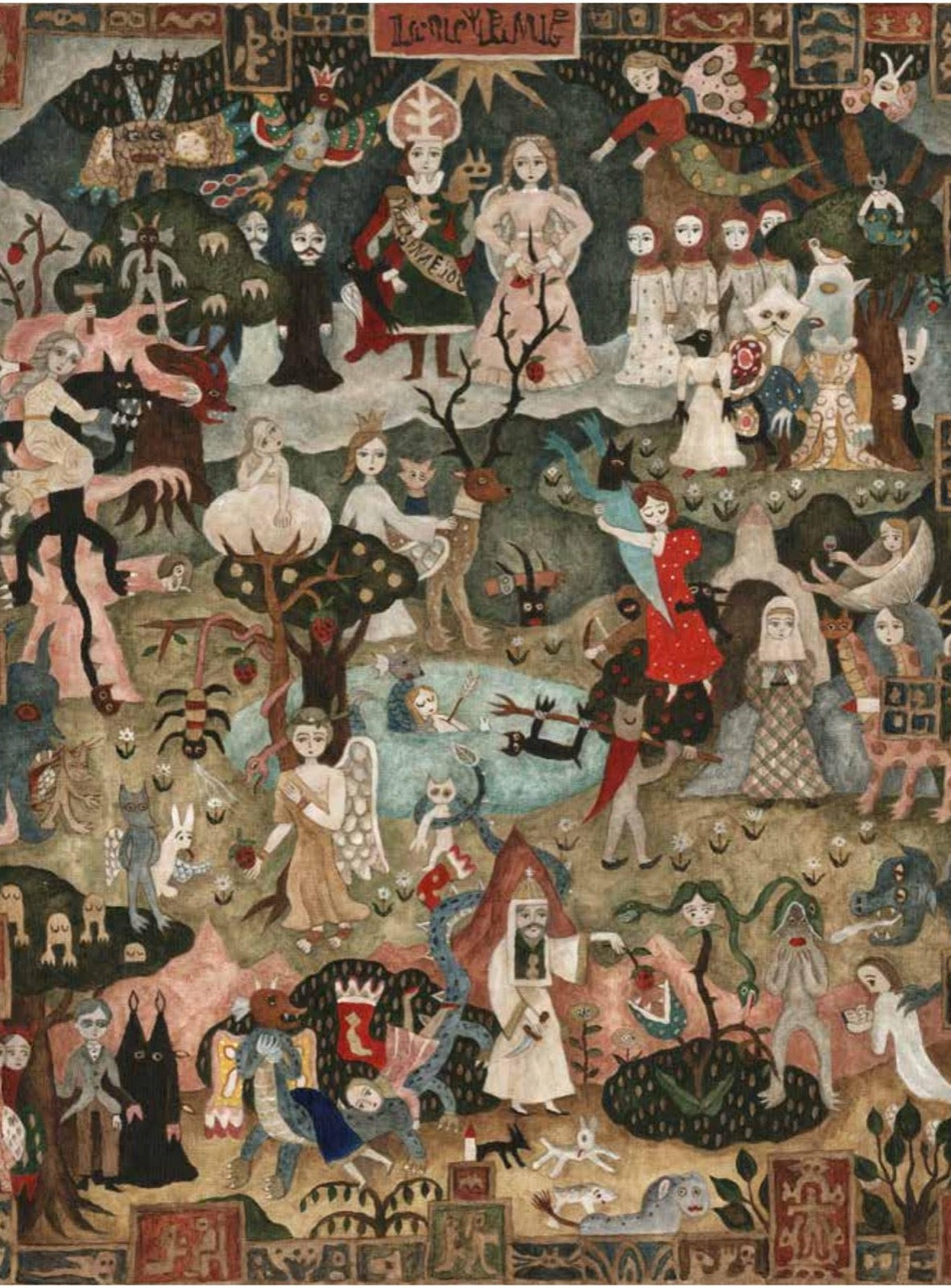 網代幸介の絵画作品（「Kingdom of Sally」収録）